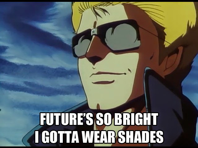 Meme Future's so bright I gotta wear shades