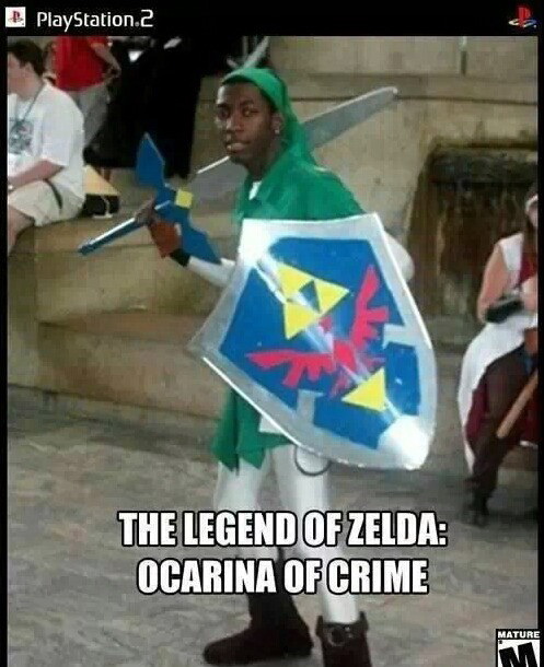 Meme The Legend of Zelda: Ocarina of Crime