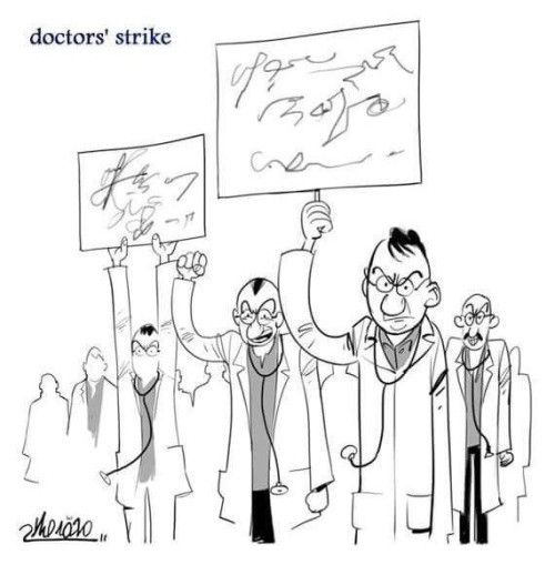 Meme Doctors' strike