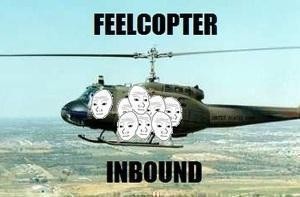 Meme Feelcopter inbound