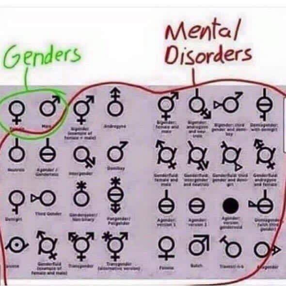 Meme Genders - Mental disorders