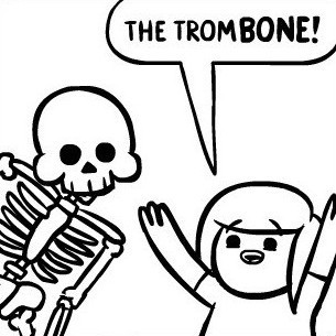 Meme The trombone