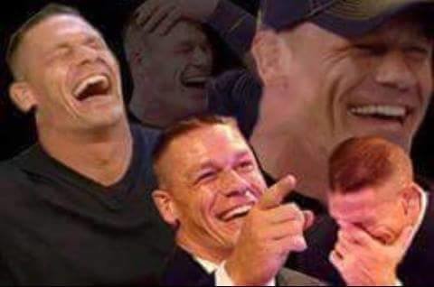 Laughing John Cena