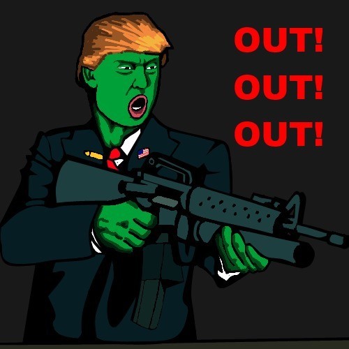 Meme Out! Out! Out! - Trump