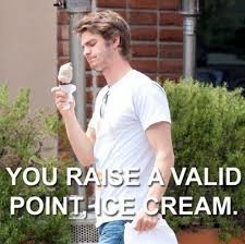 Meme You raise a valid point, ice cream