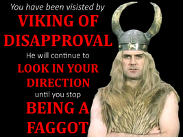 Meme You have been visited by Viking of disapproval