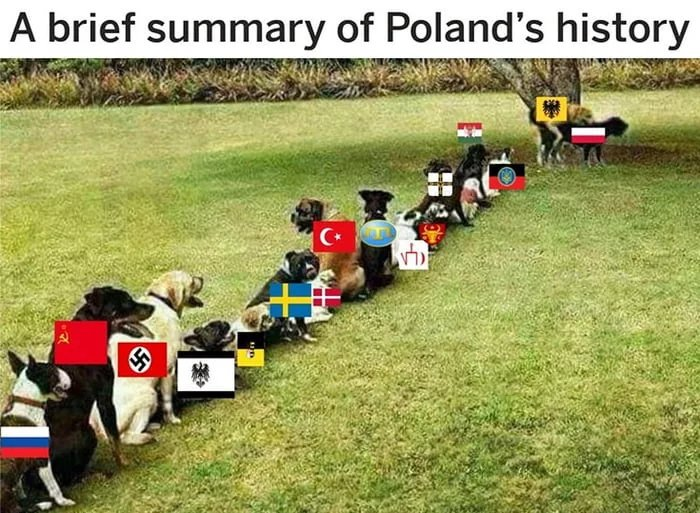Meme A brief summary of Poland history
