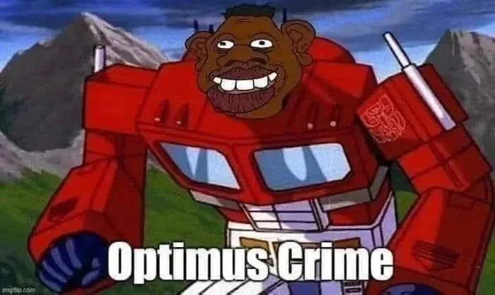 Meme Optimus Crime
