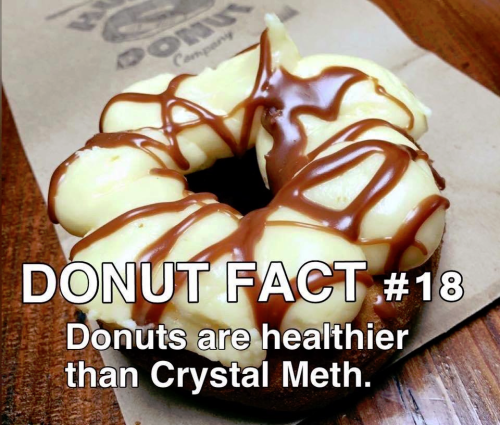 Meme Donuts are healthier than Crystal Meth - Donut facts
