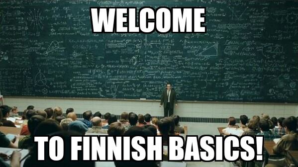 Welcome to finnish basics
