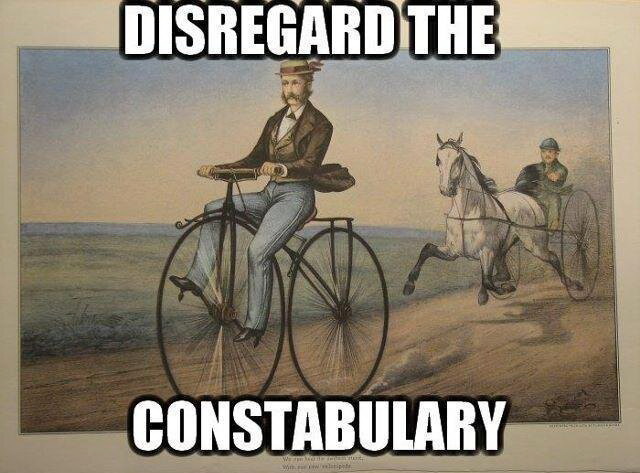 Meme Disregard the constabulary