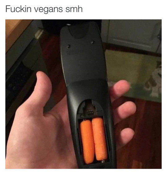 Meme Fuckin vegans smh