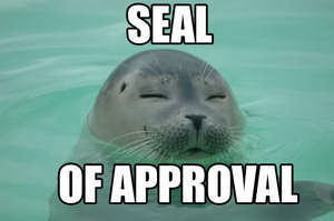 Meme Seal of approval
