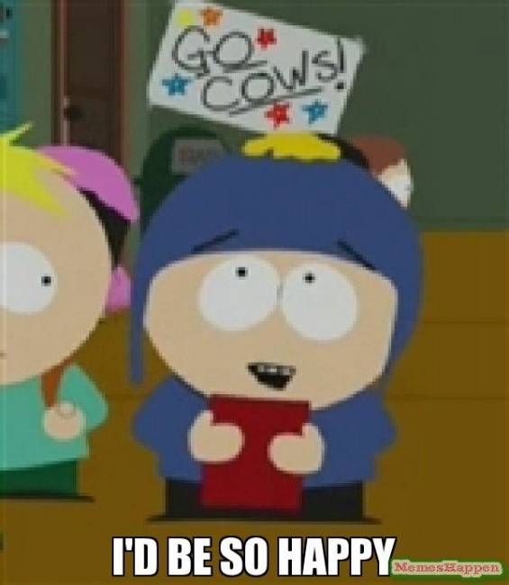 I'd be so happy