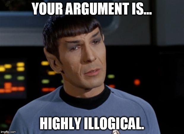 Meme Your argument is highly illogical