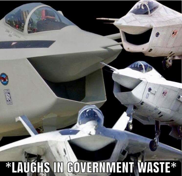 Meme Laughs in government waste