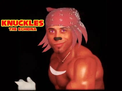 Meme Knuckles the Echidna - Ricardo