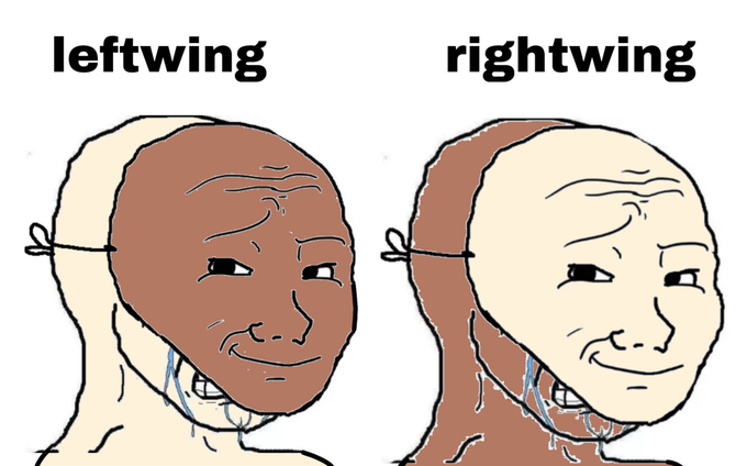 Meme Leftwing - Rightwing