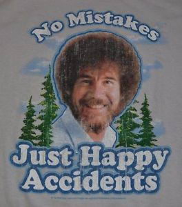 Meme No mistakes - Just happy accidents