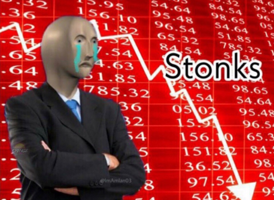 Stonks Down - Memes