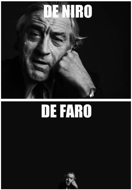 Meme De Niro - De Faro