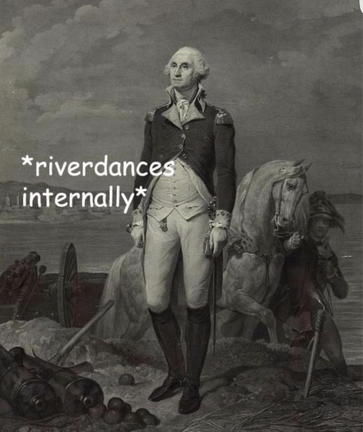 Meme riverdances internally