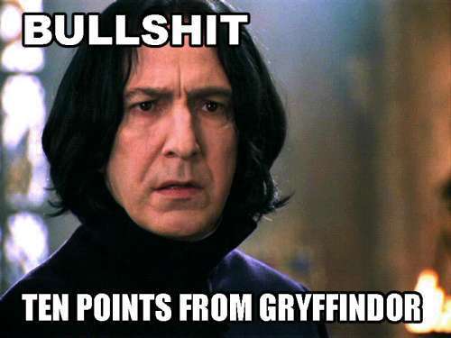 Meme Bullshit - Ten points from Gryffindor