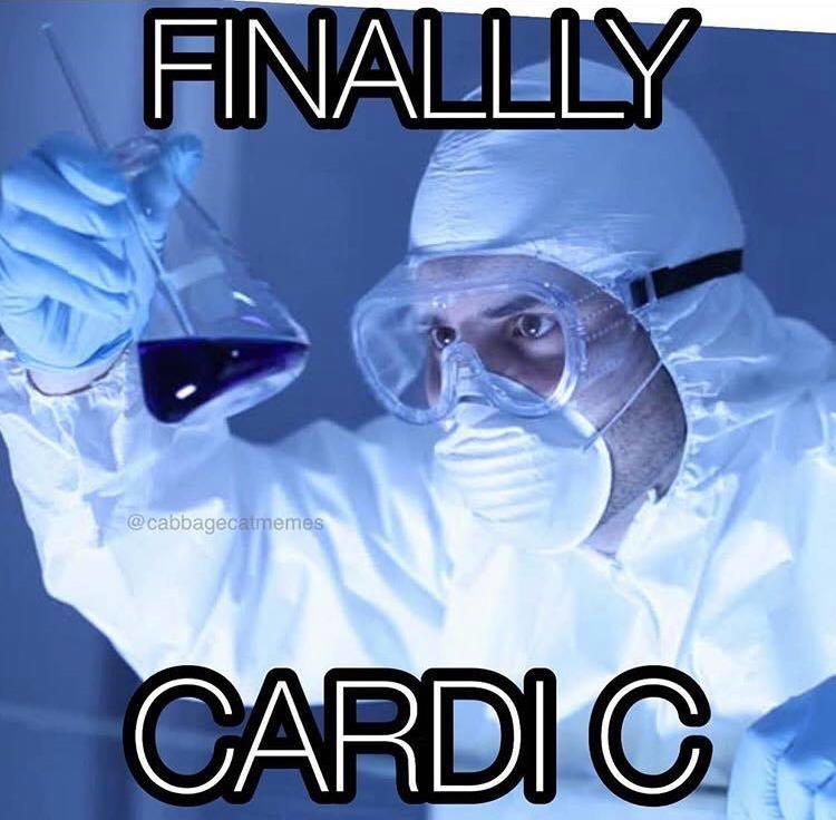 Meme Finally - Cardi C