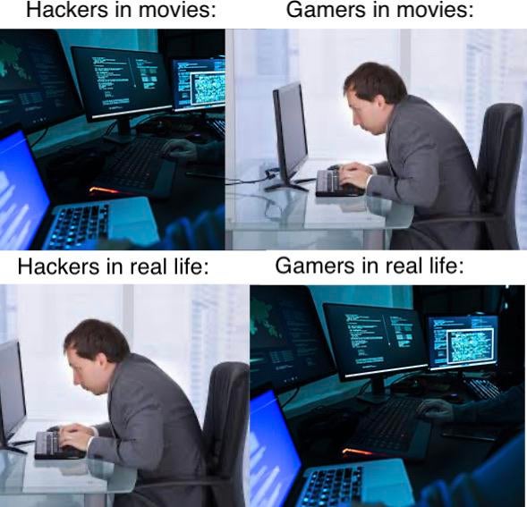 Meme Gamers - Hackers