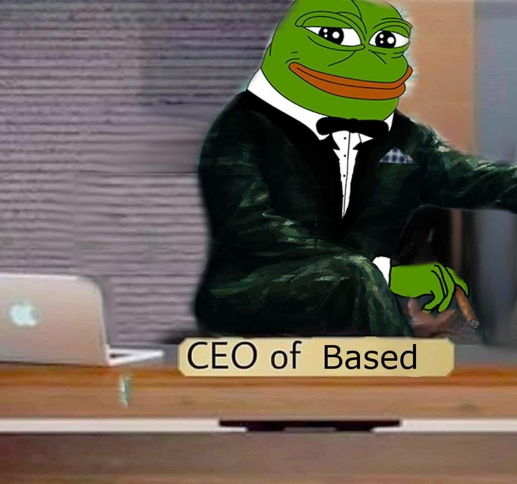 Meme CEO of based