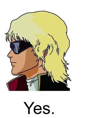 Meme Yes - Char Aznable