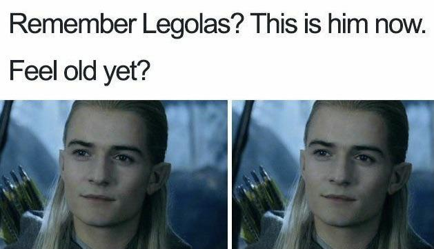 Meme Remember Legolas? - This is him now