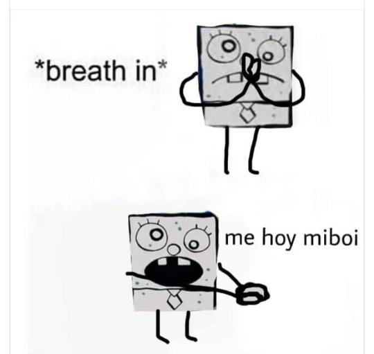 Meme Breath in - Me hoy miboi