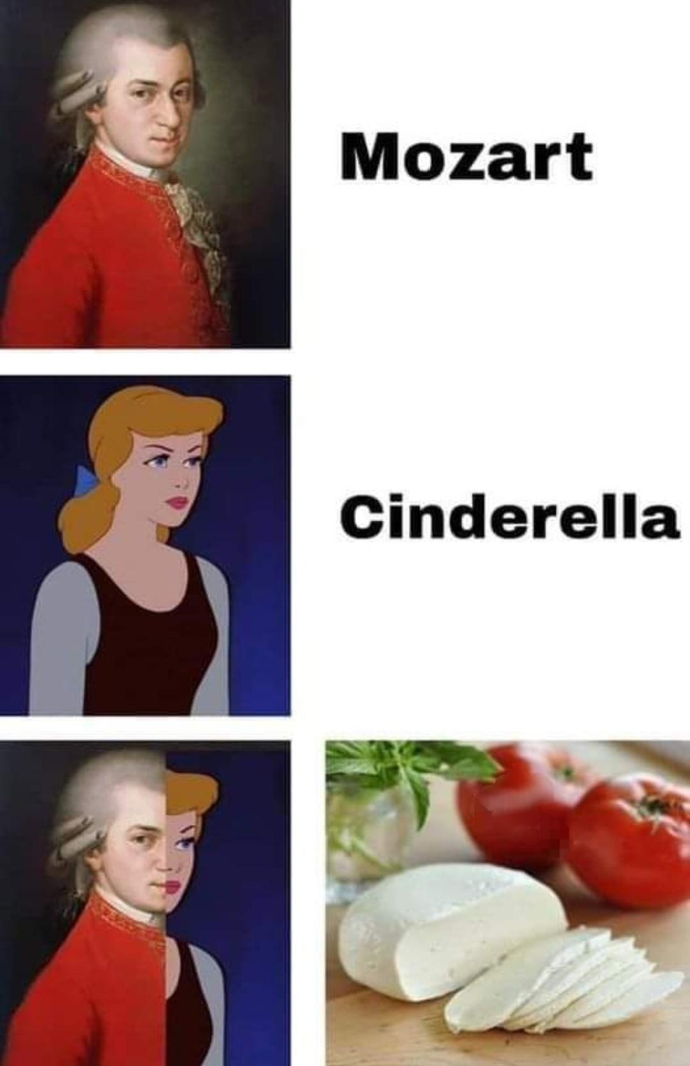 Meme Mozart - Cinderella - Mozzarella