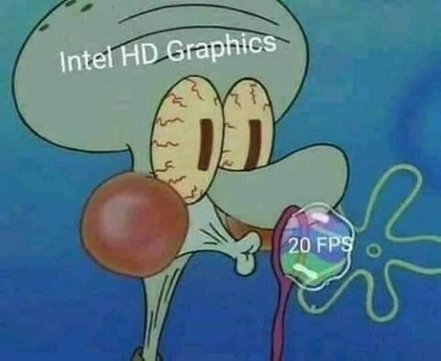 Meme Intel HD Graphics