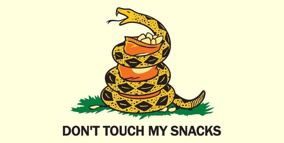 Meme Don't touch my snacks