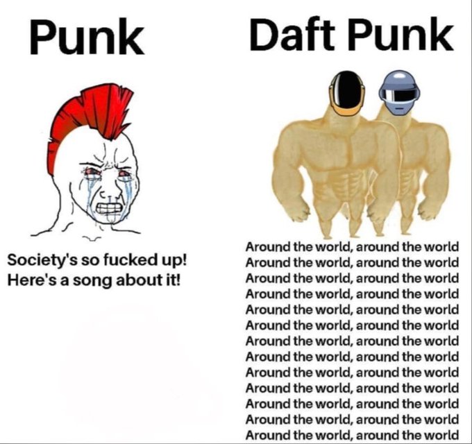 Meme Punk - Daft Punk