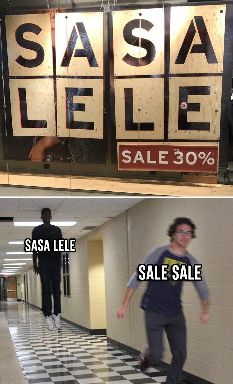 Meme SASA LELE