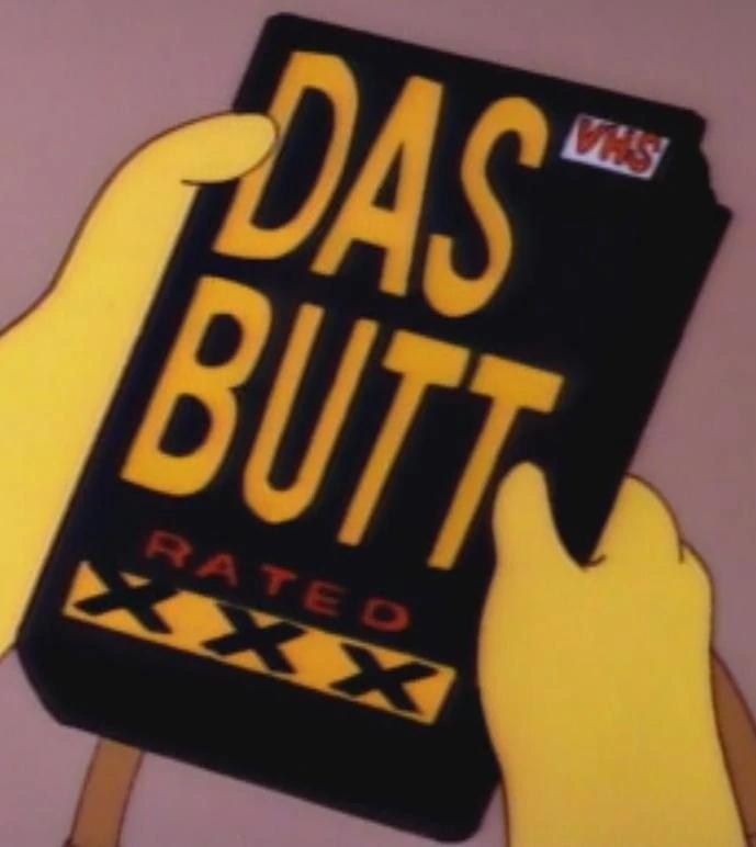 Meme Das Butt - Simpsons