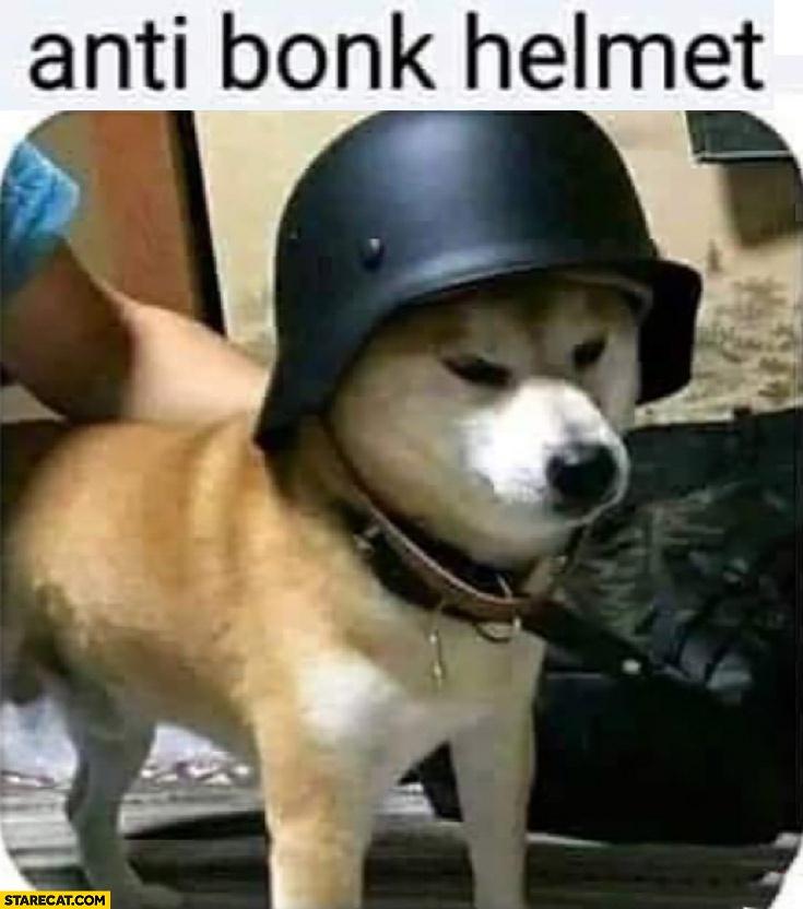 Meme Anti bonk helmet