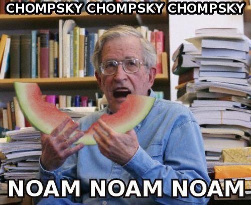 Meme Noam Chompsky