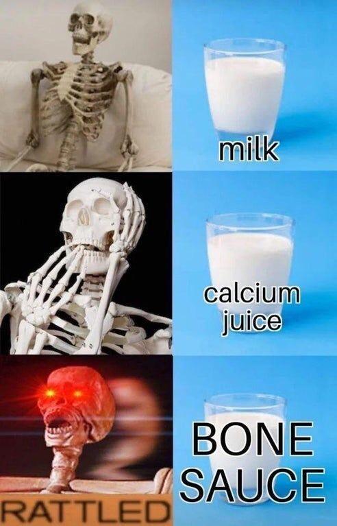 Meme Milk - Calcium juice - Bone sauce