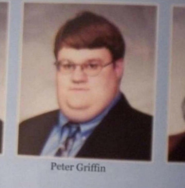 Meme Peter Griffin IRL