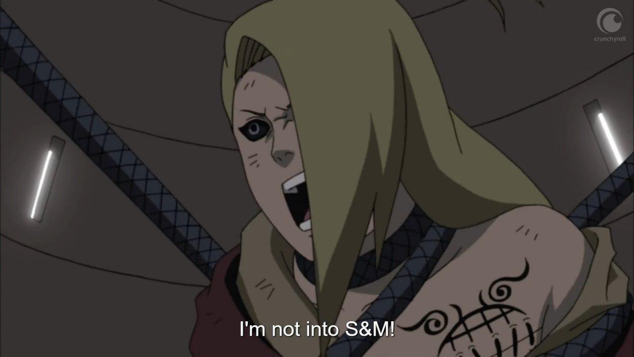 Meme Deidara I'm not into S&M