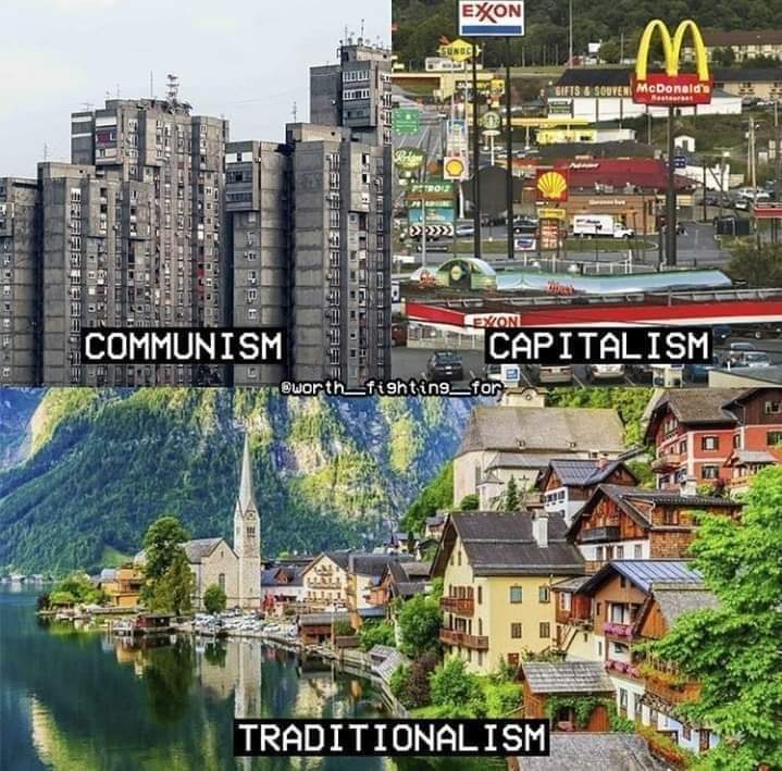 Meme Communism - Capitalism - Traditionalism