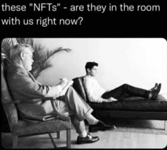 Meme These NFTs - are they in the room with us right now?