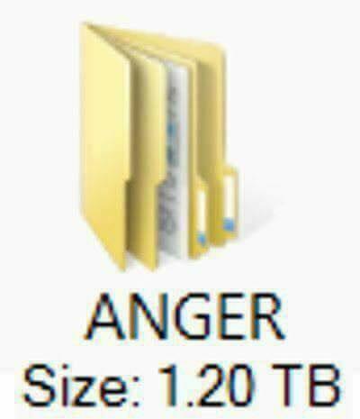 Meme ANGER Size 1.20 TB