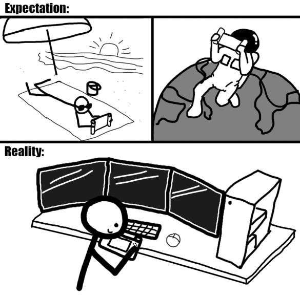 Meme Mobile Gaming - Expectation - Reality