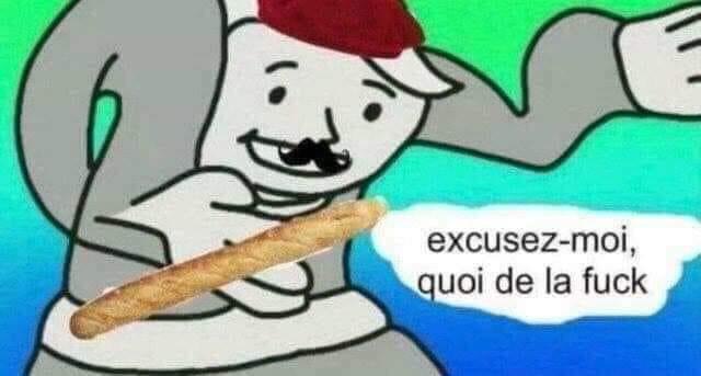 Meme excusez-moi, quoi de la fuck