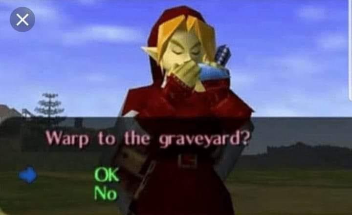 Meme Link - Warp to the graveyard - Ok - No